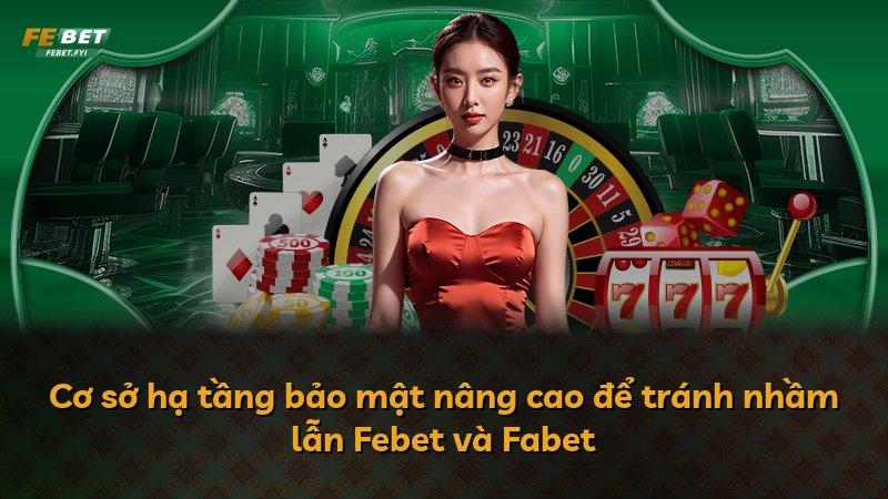 Cơ sở hạ tầng bảo mật nâng cao để tránh nhầm lẫn Febet và Fabet