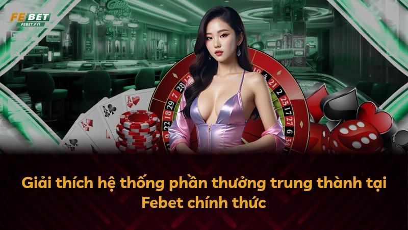 Giải thích hệ thống phần thưởng trung thành tại Febet chính thức